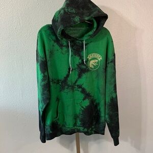 Harry Potter- Slytherin- Vibrant Green and Black Hoodie- Medium